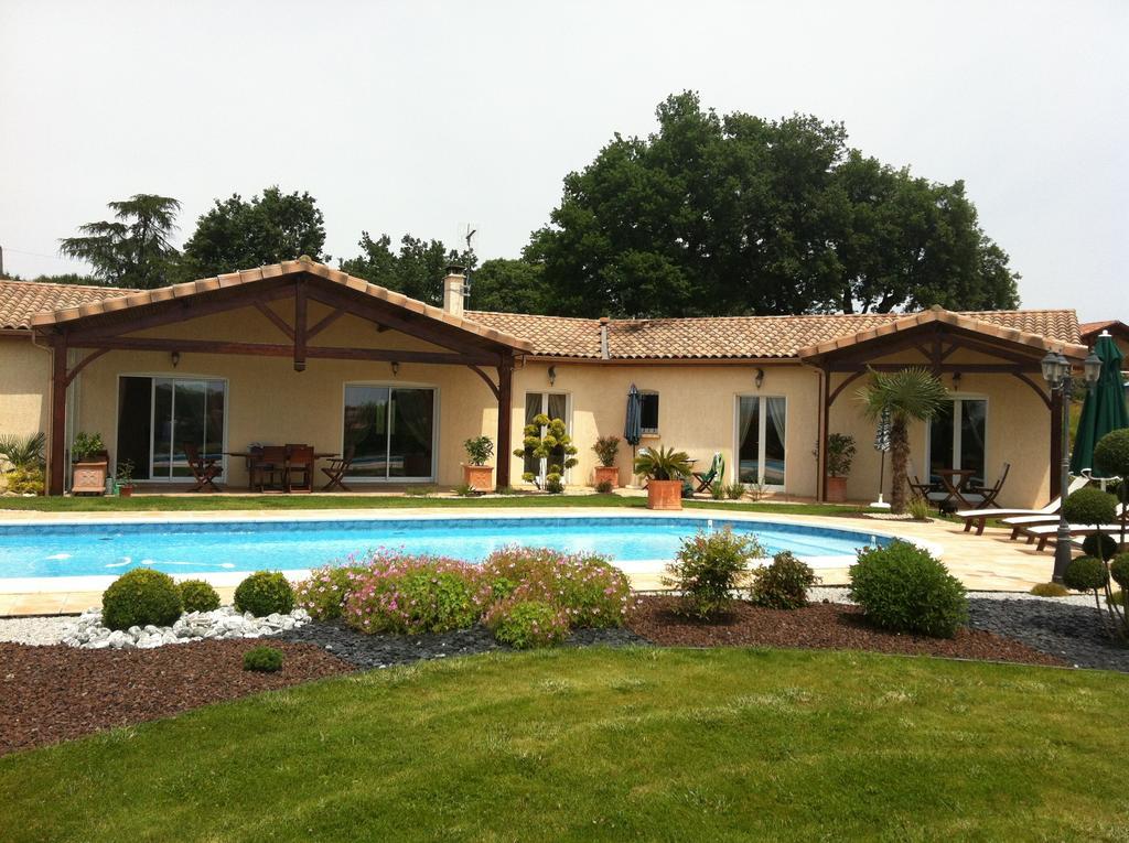 Le Clos Castel - Gite Equipe Casteljaloux Exterior foto